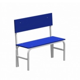 Скамья гардеробная со спинкой (ЛДСП) 1200х375х850