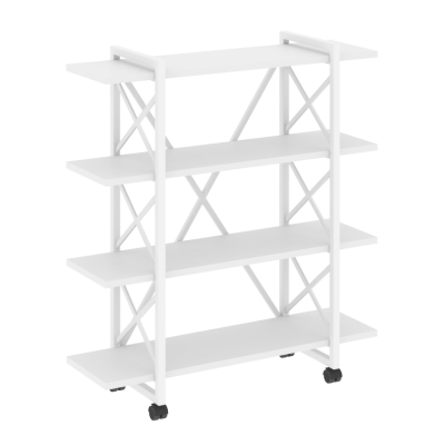 Стеллаж на колесных опорах - 4 полки VR.L-MST.K-4.8V