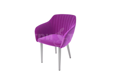 Стул барный Шандон (серебр.мет.)