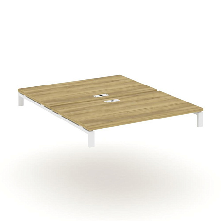 Двойной стол надставка на две опорные тумбы CN.DSN-006