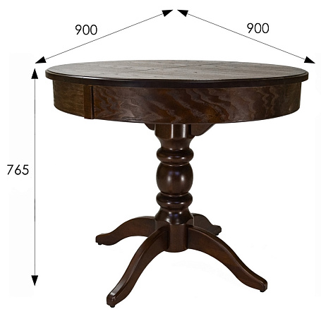 Стол обеденный Фидея 4 раздвижной