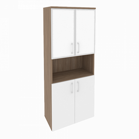 Шкаф высокий широкий O.ST-1.4R white