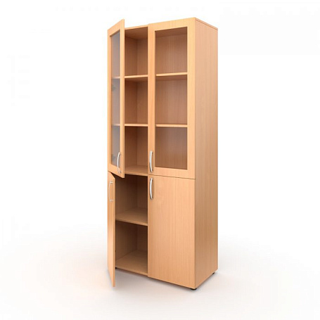 Шкаф для учебных пособий со стеклом