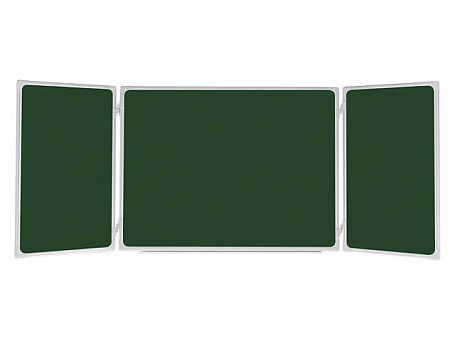 Доска 3-элементная магнитная под мел 2000х750мм