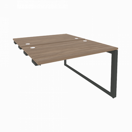 Стол-приставка двойной на О-образном м/к к опорым элем. O.MO-D.SPR-2.7