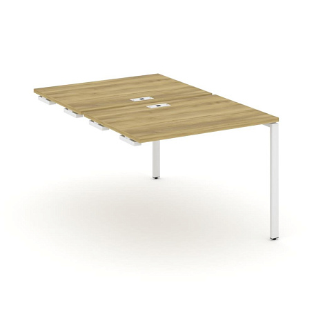 Двойной стол приставка к опорным тумбам/шкафам CN.DSPR-001