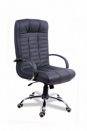 Кресло руководителя Атлант Хром короткий