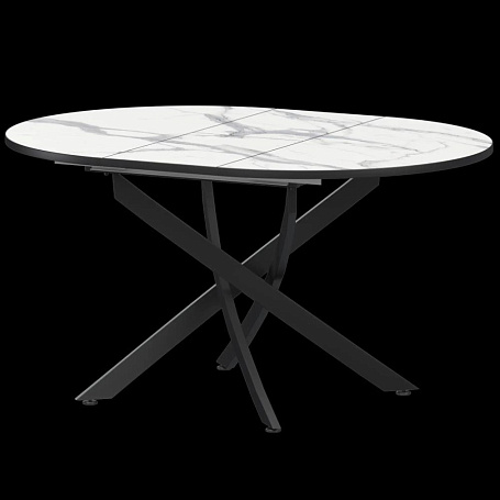 Стол обеденный Геометрия Раздвижной D 900+300 мм Стол обеденный Геометрия Раздвижной D 900+300 мм