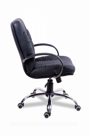 Кресло руководителя Танго Хром короткий