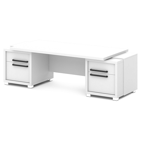 Стол руководителя с двумя тумбами L-221