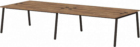 Бенч-система на 4 рабочих места на металлокаркасе Т-155