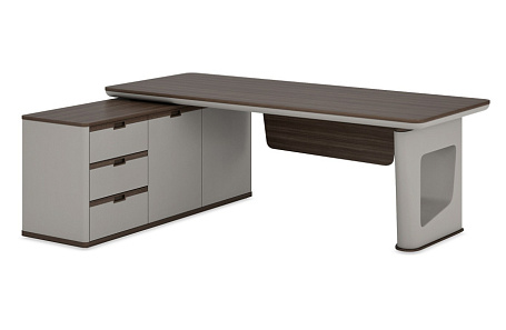 Cтол письменный с боковой тумбой (левая) AVATAR AVT102 (Cus2216L)