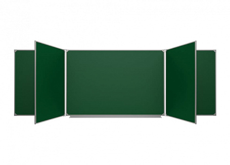 Доска 5-элементная магнитная под мел 4000х1000мм