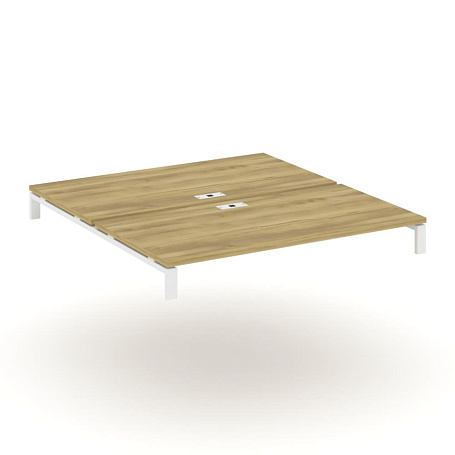 Двойной стол надставка на две опорные тумбы CN.DSN-007