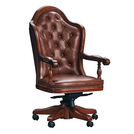 Кресло руководителя Микеланджело MD-9912 (кожа)