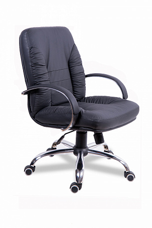 Кресло руководителя Танго Хром короткий