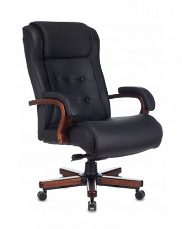 Кресло руководителя Бюрократ T-9926 WALNUT