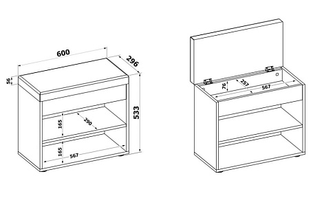 Обувница ТО-31