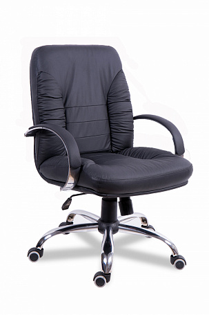 Кресло руководителя Танго Хром короткий