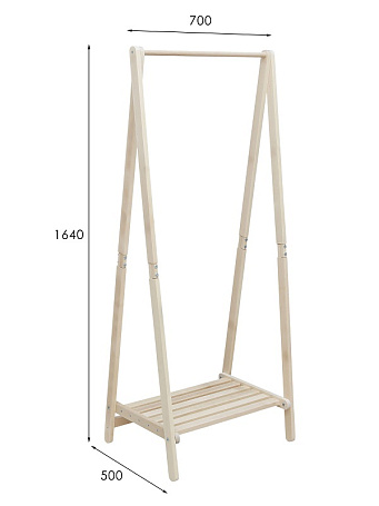 Стойка для одежды высокая