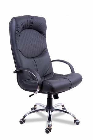 Кресло руководителя Гермес Хром