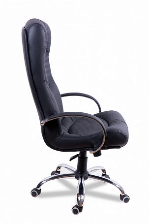 Кресло руководителя Гермес Хром