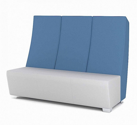 Трехместный диван без подл. с высокой спинкой M8-3D